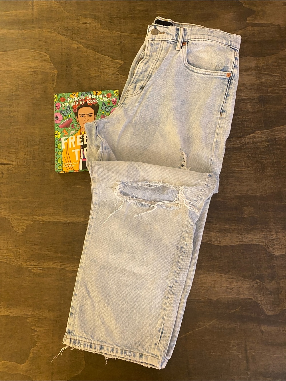 Lucky Brand 90s Loose Fit Crop Light Wash Women's Jeans